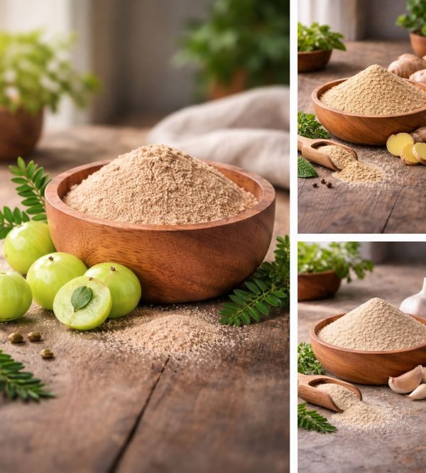 collage of three products